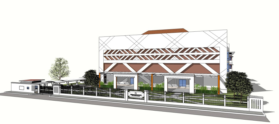 Proposed Roi-Et National Museum exterior perspective